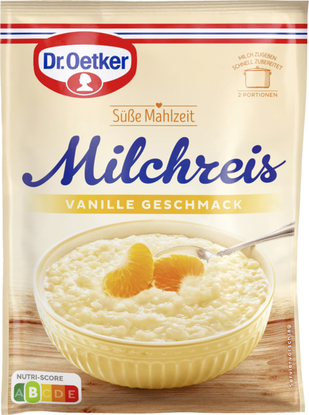 Dr.Oetker Süße Mahlzeit Milchreis Vanille-Geschmack