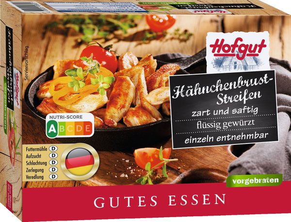Hofgut Hähnchenbruststreifen 250g