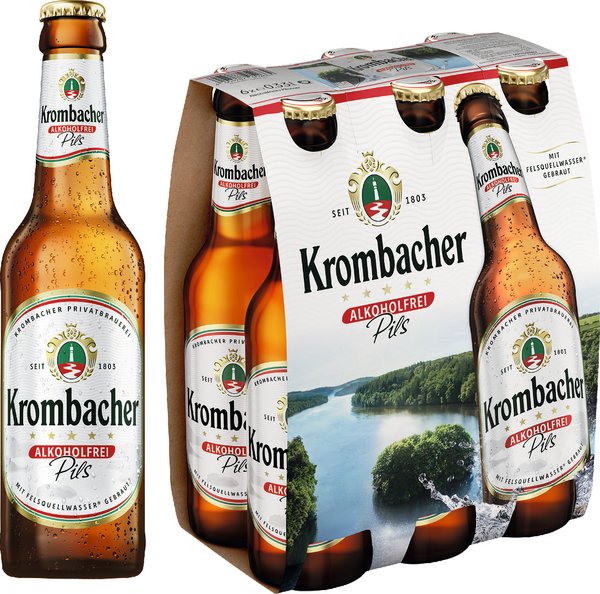 Krombacher Pils Alkoholfrei 6/0,33l