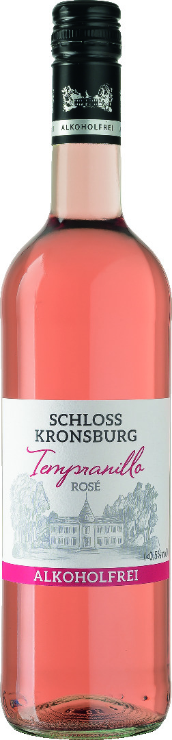 Schloss Kronsburg Tempranillo alkoholfrei Roséwein halbtrocken 0,75l
