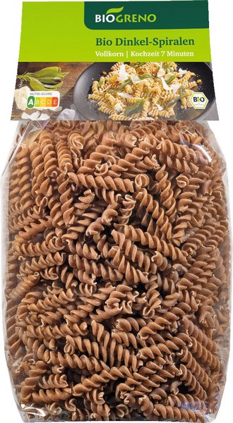 Biogreno Dinkel-Spiralen Vollkorn 500g