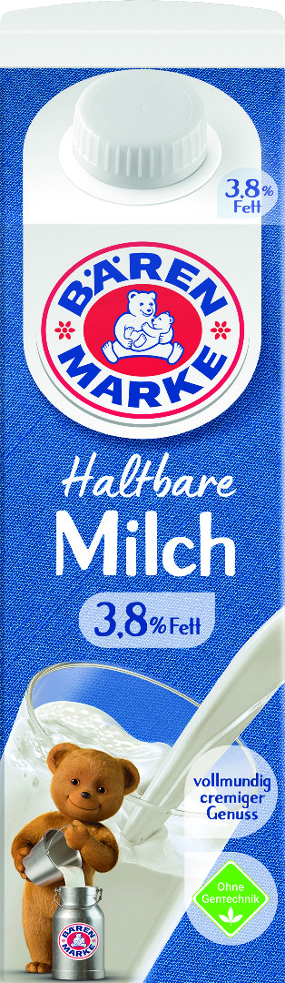 Bärenmarke Haltbare Milch 3,8% Fett 1l