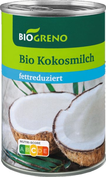 Biogreno Kokosmilch fettreduziert 400ml