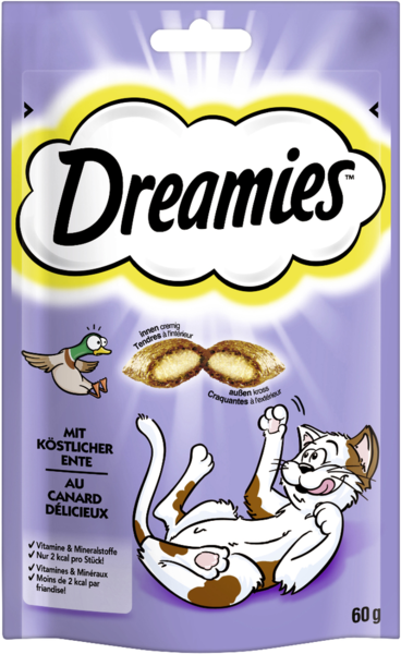 Dreamies mit Ente 60g