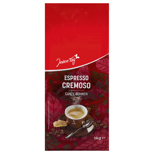Jeden Tag Espresso ganze Bohnen 1kg