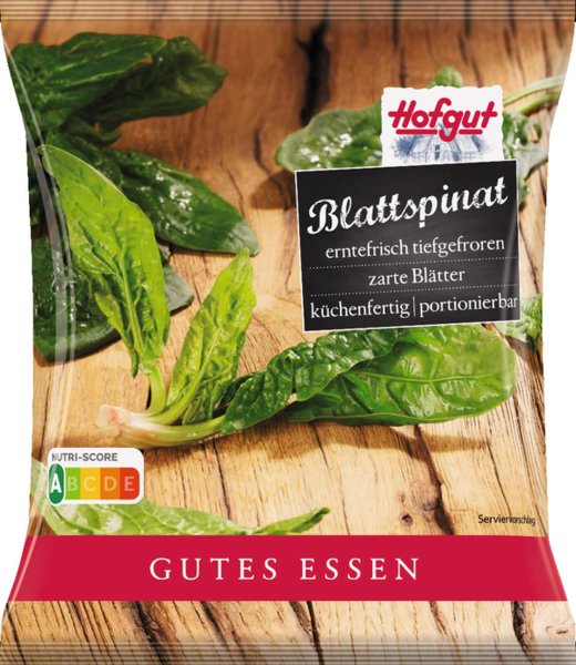 Hofgut Blattspinat 1000g