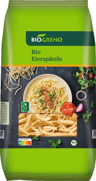 Biogreno Eierspätzle 500g