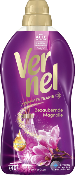 Vernel Weichspüler Aromatherapie Bezaubernde Magnolie 46 Waschladungen 1,012l