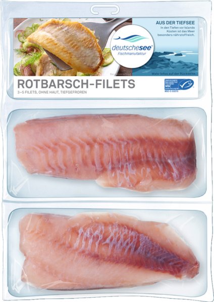 Deutsche See Rotbarsch-Filets 360g