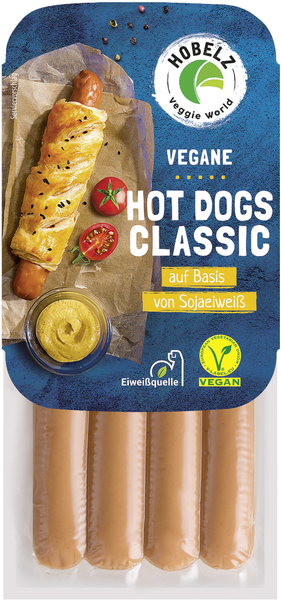 Hobelz Vegane Hot Dogs Classic 4x50g
