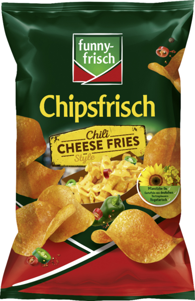funny-frisch Chipsfrisch Chili Cheese Fries Style 150g