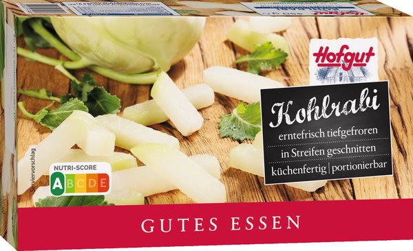 Hofgut Kohlrabi in Streifen 450g