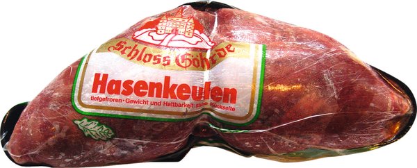 Hasenkeulen ungespickt 800g