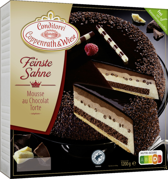 Conditorei Coppenrath & Wiese Feinste Sahne Mousse au Chocolat Torte 1200g