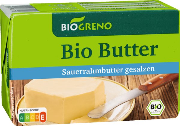 Biogreno Sauerrahmbutter gesalzen 250g