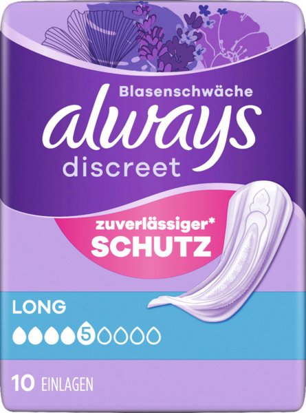 Always Discreet Inkontinenz Long 10 Stück
