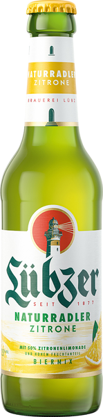 Lübzer Naturradler Zitrone 0,33l