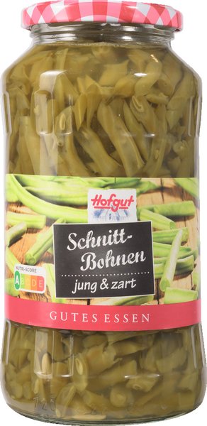 Hofgut Schnittbohnen 720ml