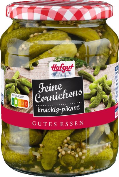 Hofgut Feine Cornichons 720ml