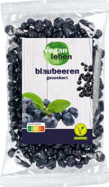 vegan leben Blaubeeren 125g