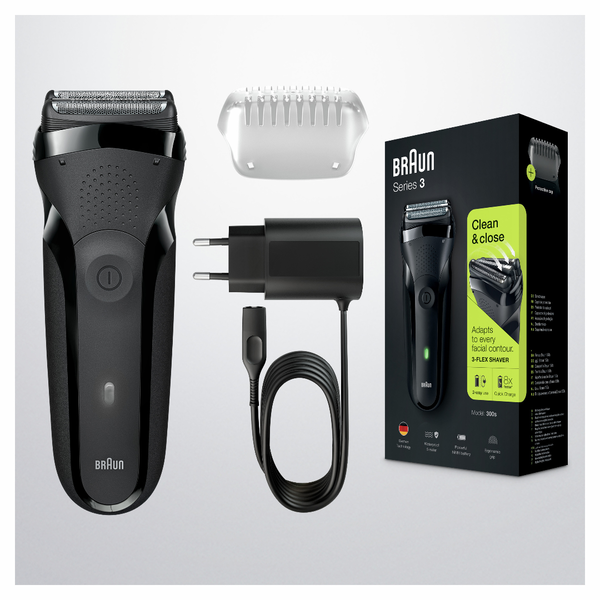 Braun Rasierer Series 3 - 300s schwarz