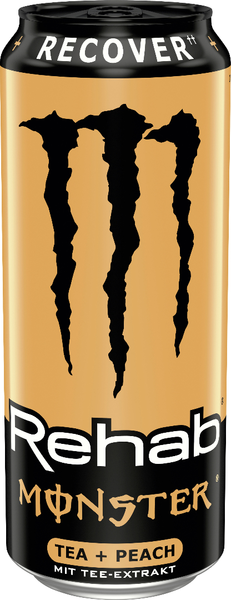 Monster Energy Rehab Tea + Peach 0,5l