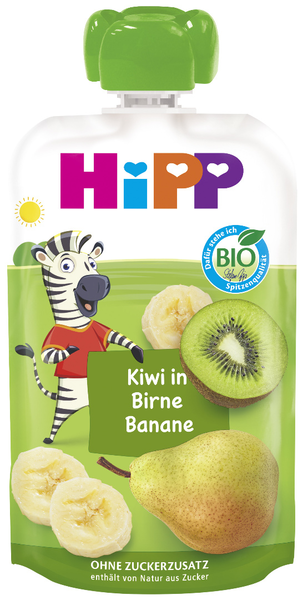HiPP Quetschie Kiwi in Birne-Banane 100g