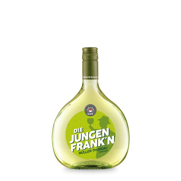 Die jungen Frank'n Müller-Thurgau Weißwein trocken 0,75l