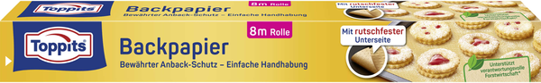 Backpapier Rutschfest 8m