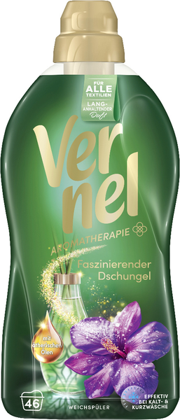 Vernel Weichspüler Aromatherapie Faszinierender Dschungel 46 Waschladungen 1,012l