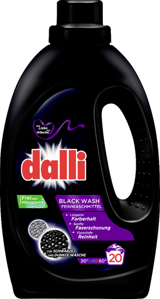 Dalli Black Wash 20 Waschladungen