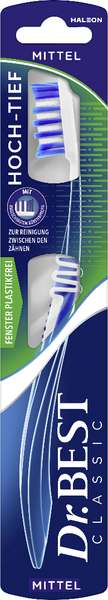 Dr.Best Classic Zahnbürste Hoch-Tief mittel 
