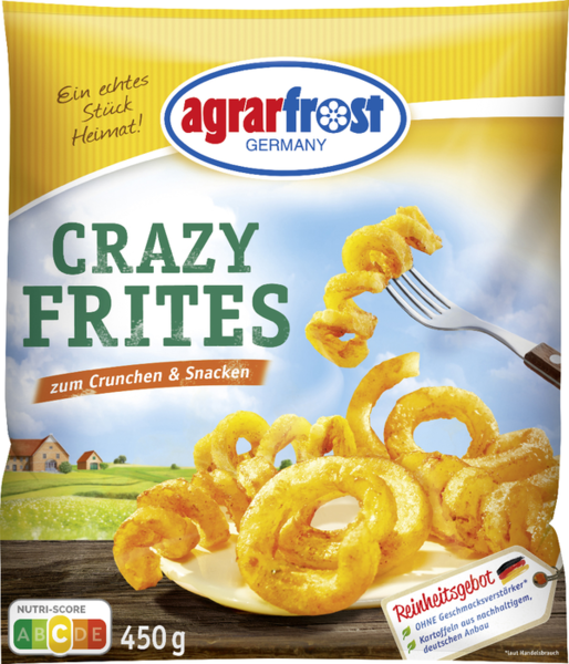 Agrarfrost Crazy Frites 450g
