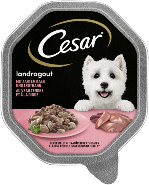 Cesar Landragout Kalb & Truthahn in Sauce 150g