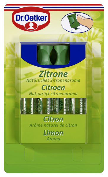 Dr.Oetker Zitrone Natürliches Aroma 4 Stück