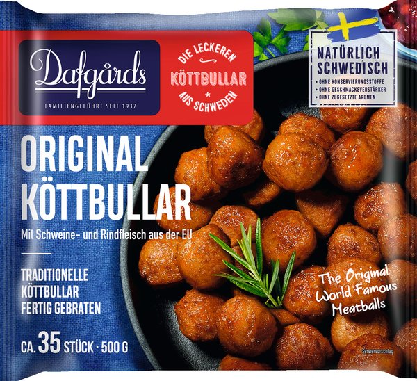 Dafgards Original Köttbullar Rind + Schwein 500g