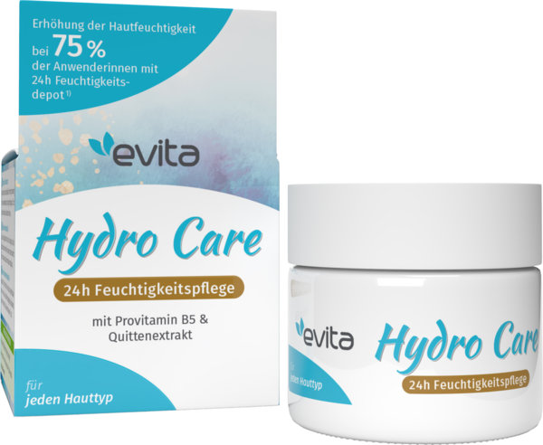 evita Hydro Care 24h Feuchtigkeitspflege 50ml