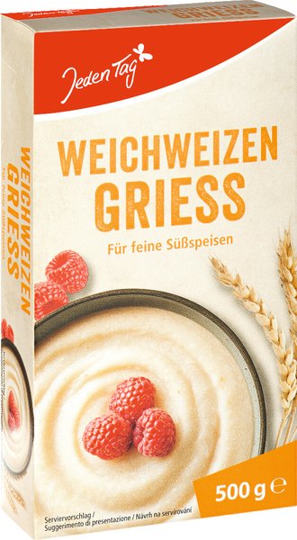 Jeden Tag Weichweizengrieß 500g