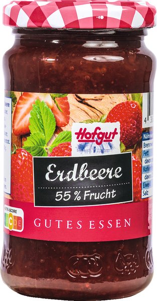 Hofgut Fruchtaufstrich Erdbeere 250g