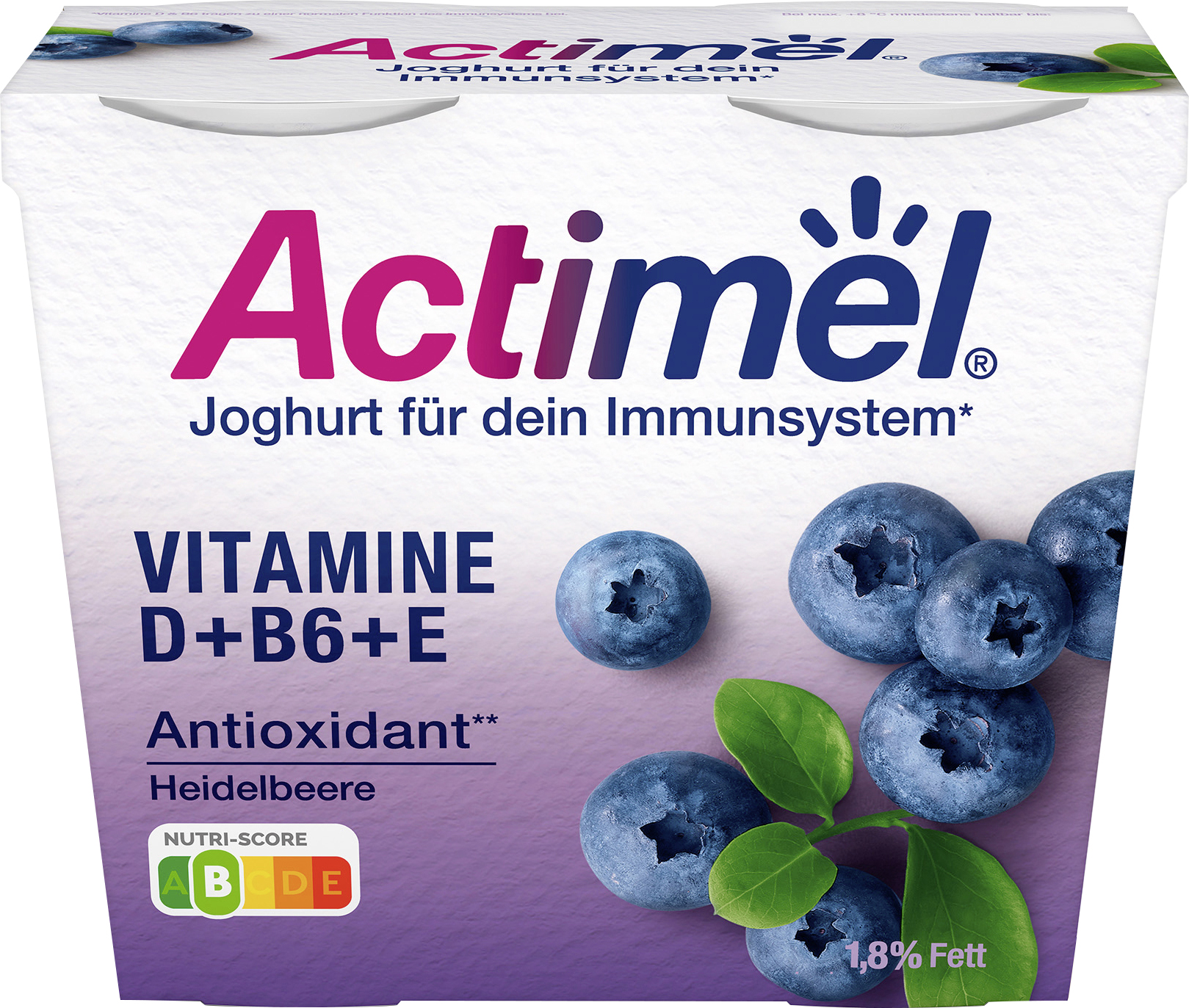 Actimel Joghurt Heidelbeere 4x115g 