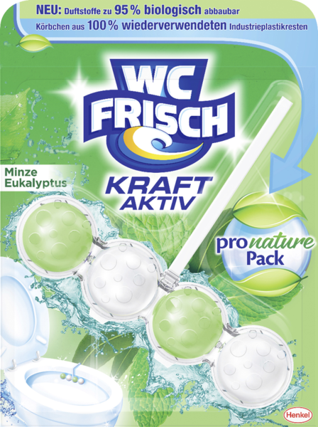 WC Frisch Kraft Aktiv Minze-Eukalyptus 50g