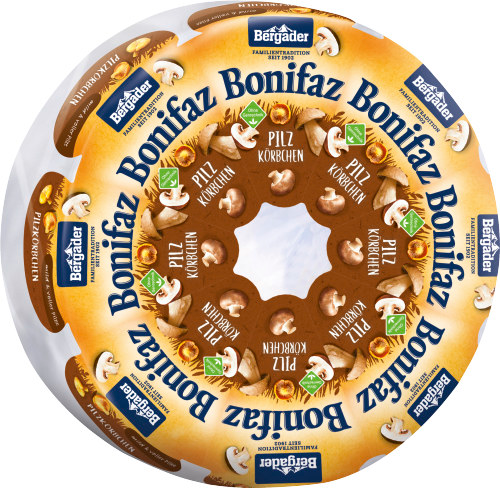 Bergader Bonifaz Pilz 70% Fet i. Tr.