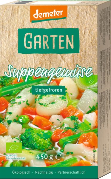 Demeter Garten Suppengemüse 450g