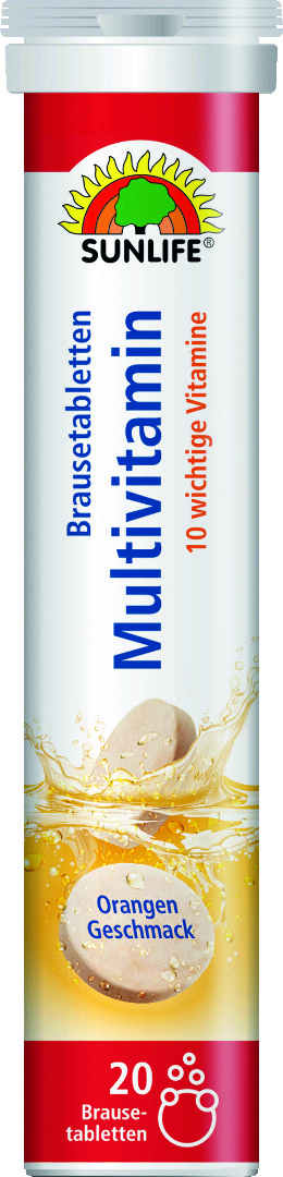 Sunlife Brausetabletten Multivitamin 20 Stück