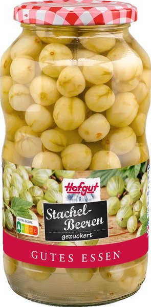 Hofgut Stachelbeeren gezuckert 720ml