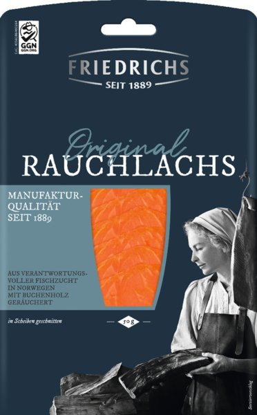 Friedrichs Original Rauchlachs GGN 50g