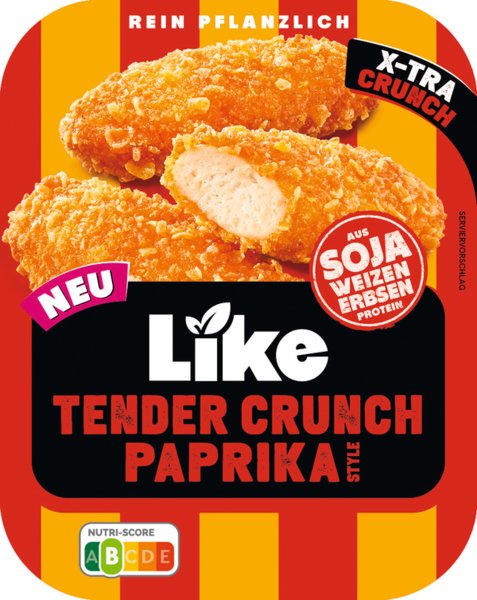 Like Tender Crunch Paprika Style 180g