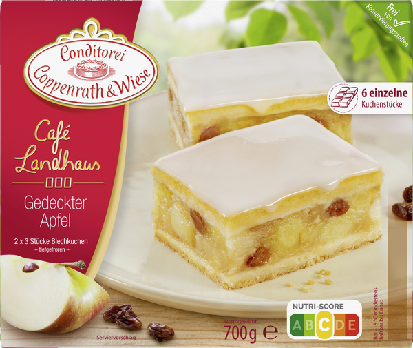 Conditorei Coppenrath & Wiese Café Landhaus Gedeckter Apfel 700g