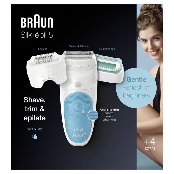 Braun Haarentfernung elektrisch Silk-épil 5-610 SensoSmartTM, 1 Stück