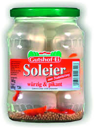Gutshof-Ei Soleier im Glas 680g